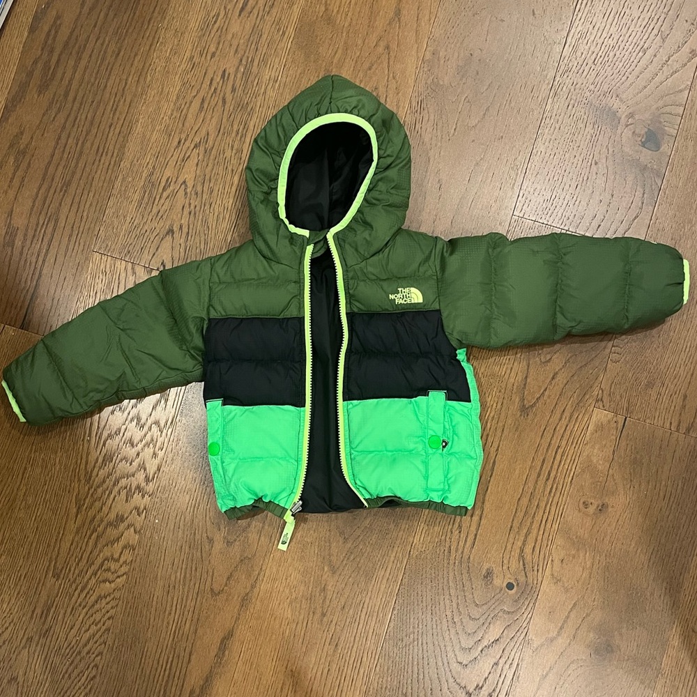 Reversible North Face toddler jacket